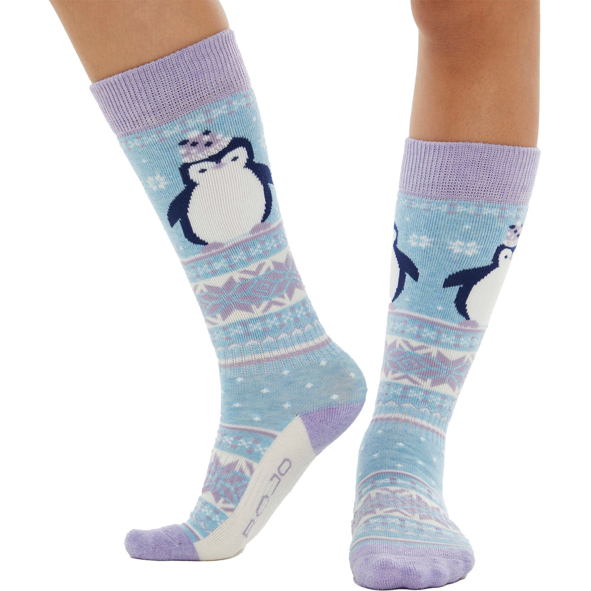 Rojo Outerwear Perry Penguin Socks - Girls' Clear Sky
