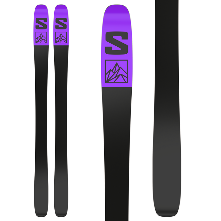 Salomon QST Lumen 98 Skis + Atomic Warden MNC 11 Bindings - Women's 2023