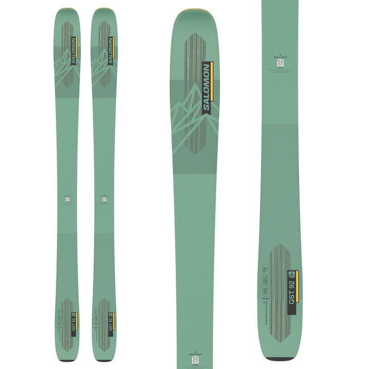 Salomon QST 92 Skis + Marker Squire 11 Bindings 2023
