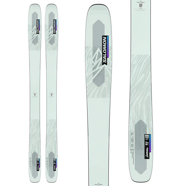 Salomon QST Lumen 98 Skis + Atomic Warden MNC 11 Bindings - Women's 2023