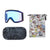 Smith x Oyuki Squad MAG Goggles Oyuki x Smith/ChromaPop Everyday Red Mirror+ChromaPop Storm Rose Flash