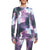 Rojo Outerwear Living Best Life Crewneck Top - Women's Watercolour Universe