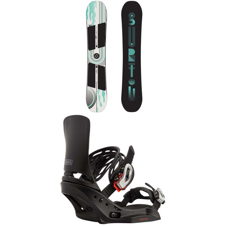 Burton Rewind Snowboard + Lexa EST Snowboard Bindings - Women's 2024