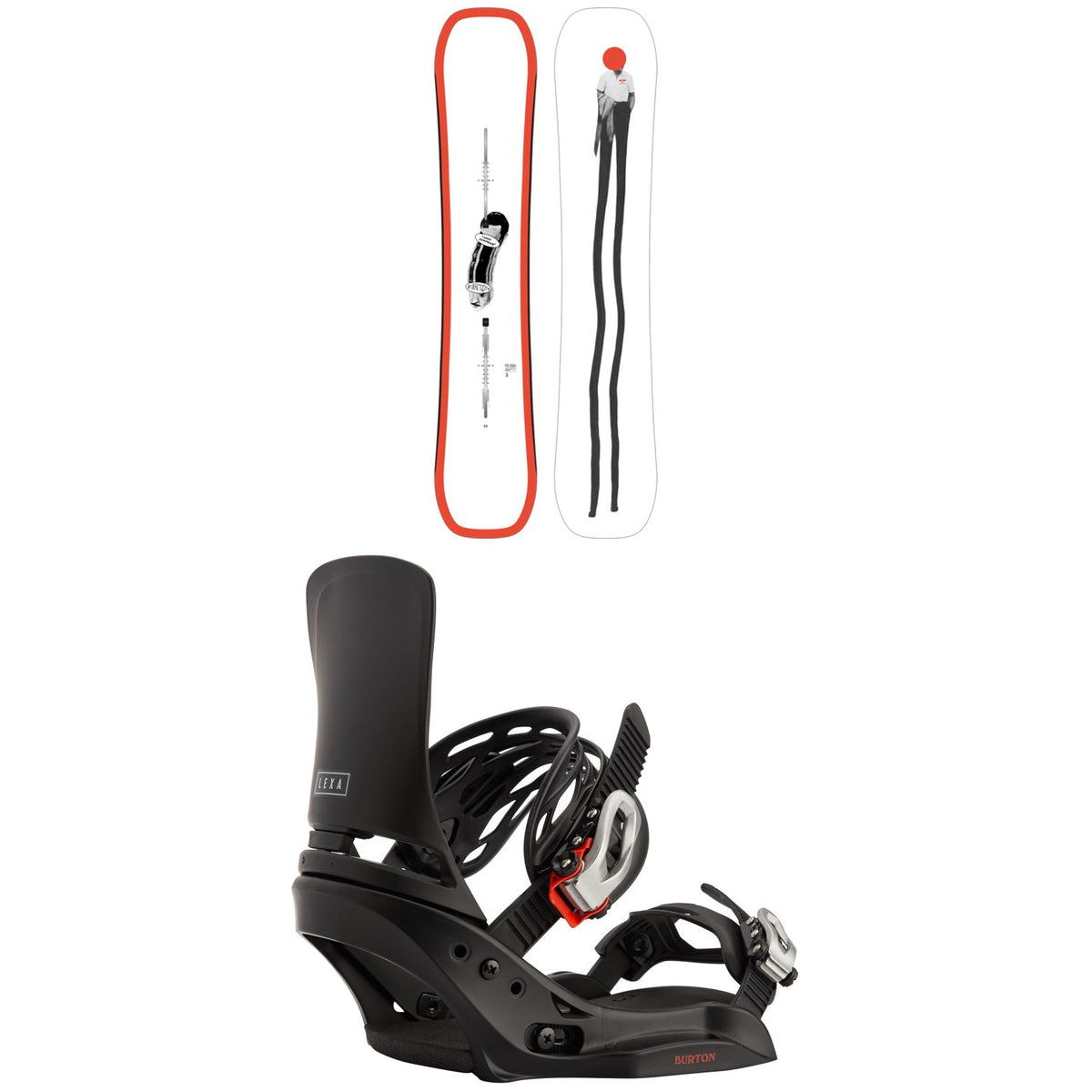 Burton Good Company Snowboard + Lexa EST Snowboard Bindings - Women's 2024