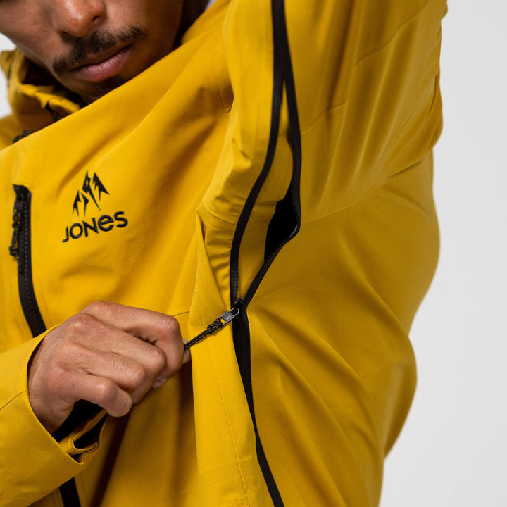 Jones Shralpinist Stretch Recycled Jacket - Men's Sunrise Gold