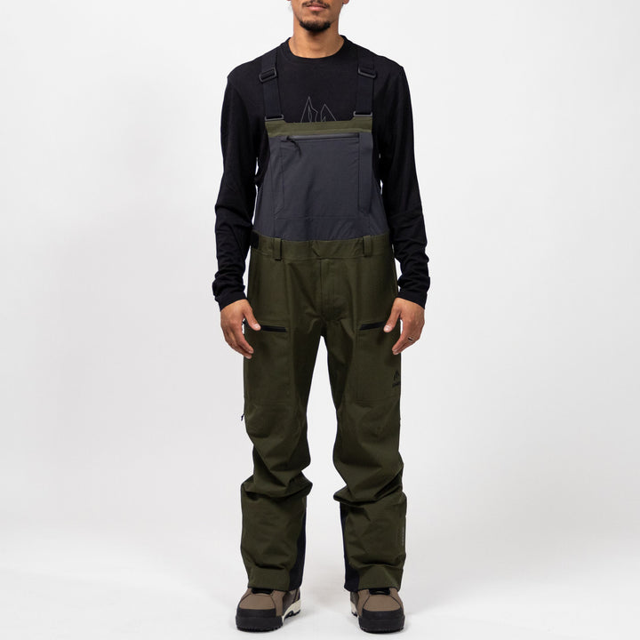 Jones Shralpinist Stretch Recycled Bibs - Men's Night Green