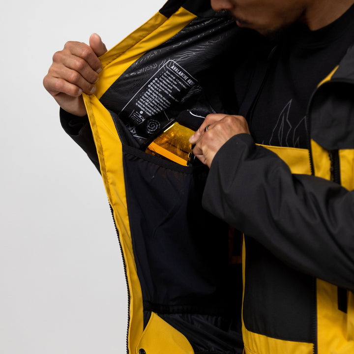 Jones Mountain Surf Recycled Jacket - Men's Sunrise Gold