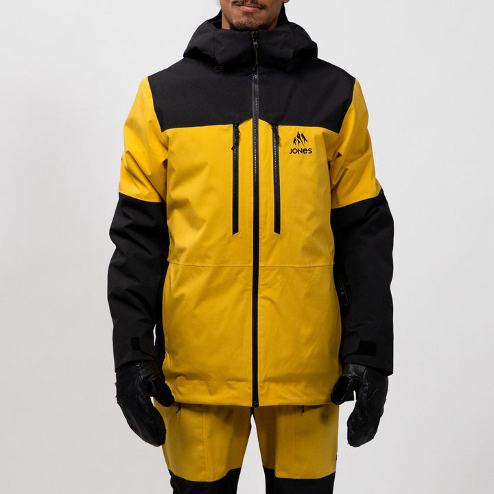 Jones Mountain Surf Recycled Jacket - Men's Sunrise Gold