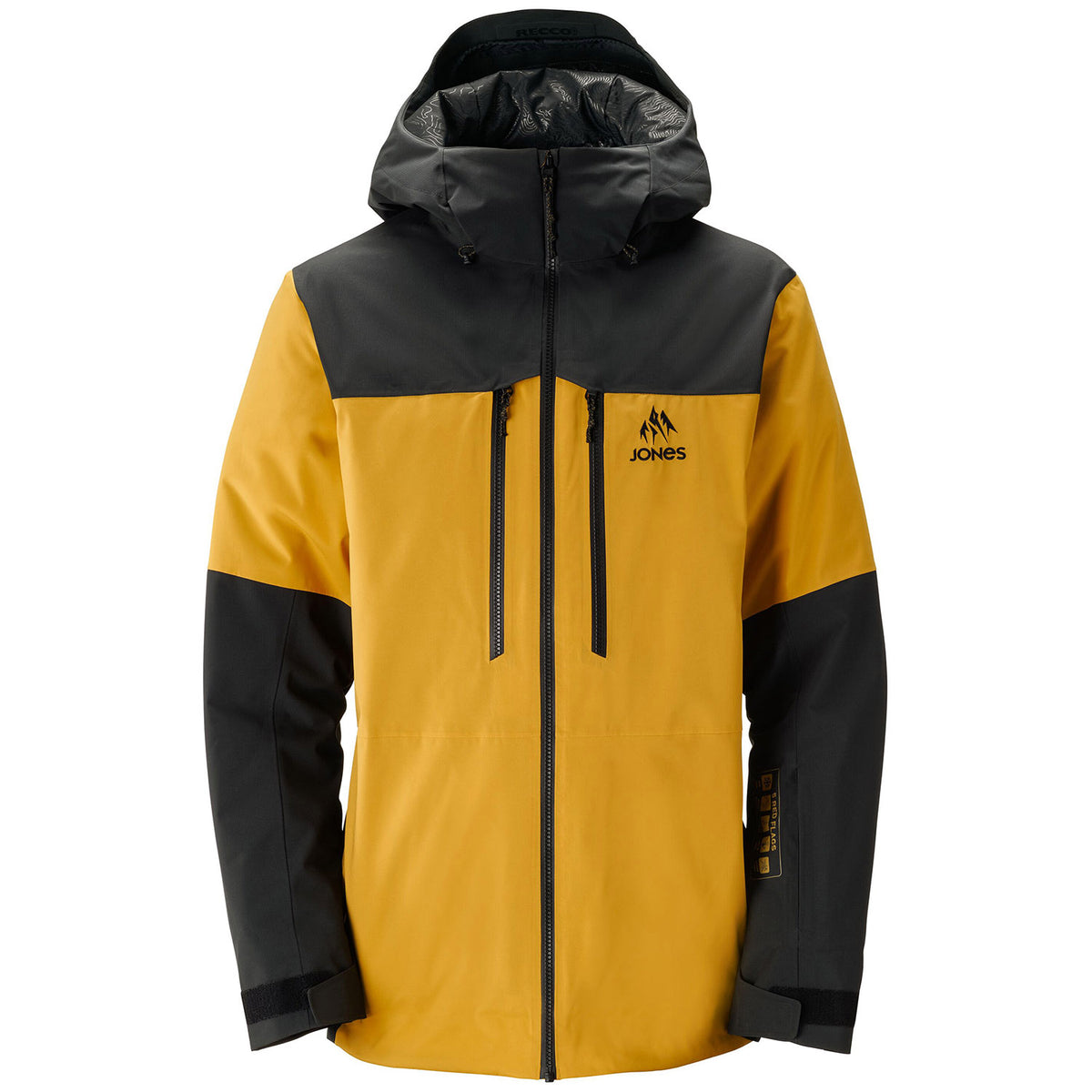 Jones Mountain Surf Recycled Jacket - Men's Sunrise Gold