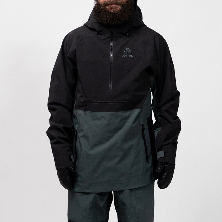 Jones Mountain Surf Recycled Anorak Jacket - Men's Dawn Blue