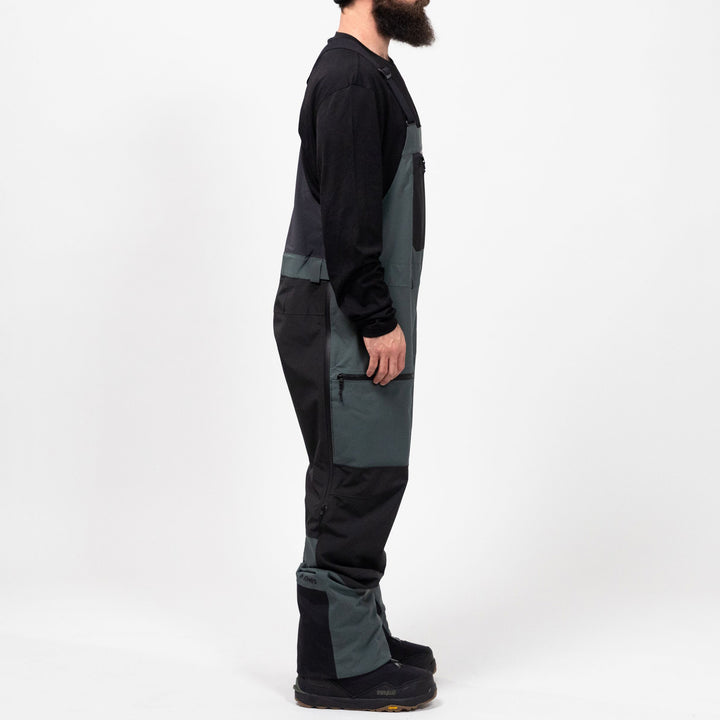 Jones Mountain Surf Recycled Bibs - Men's Dawn Blue