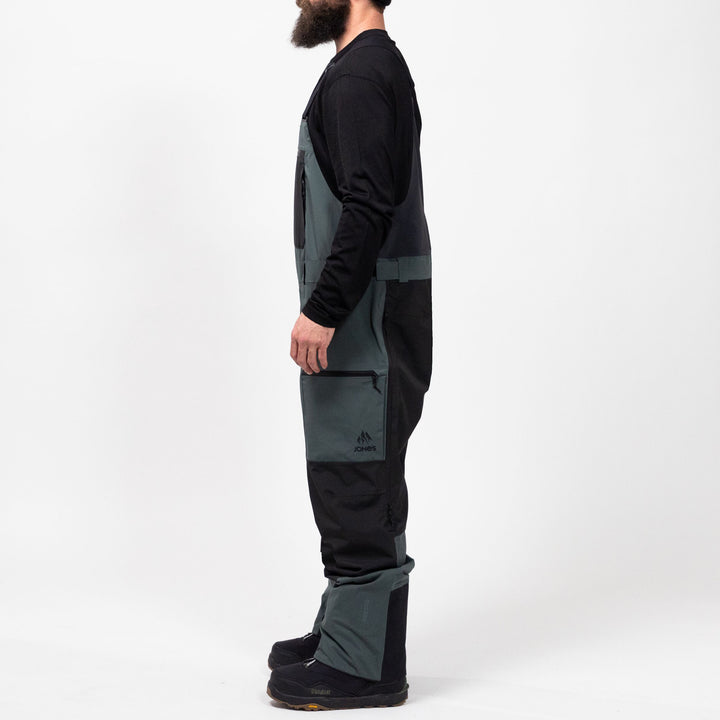 Jones Mountain Surf Recycled Bibs - Men's Dawn Blue
