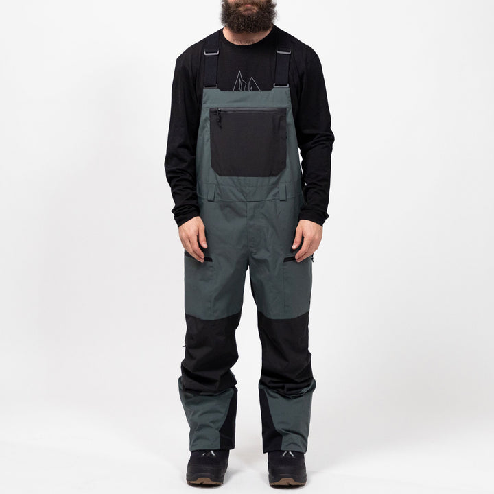 Jones Mountain Surf Recycled Bibs - Men's Dawn Blue