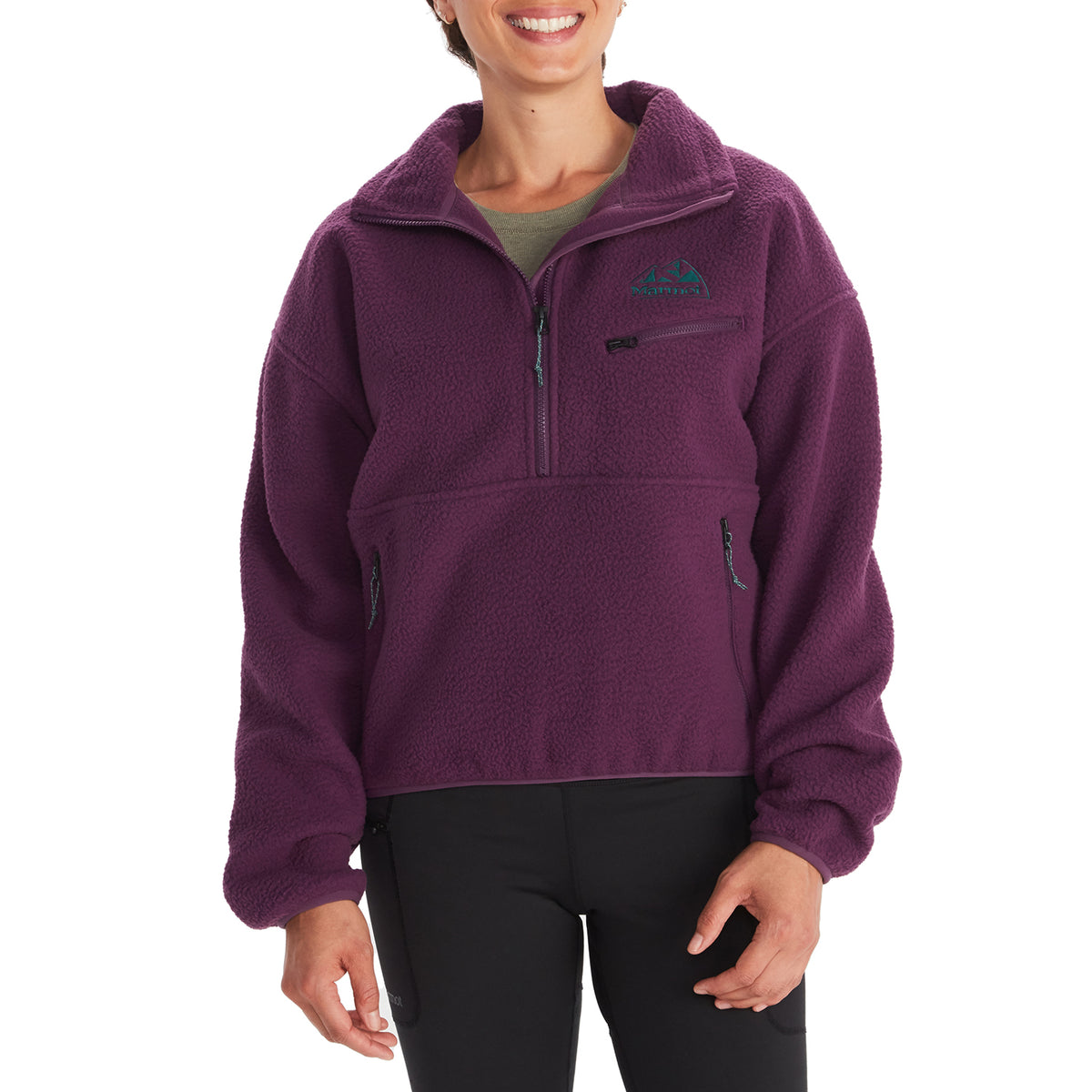 Marmot '94 E.C.O. Recycled Fleece - Women's Purple Fig