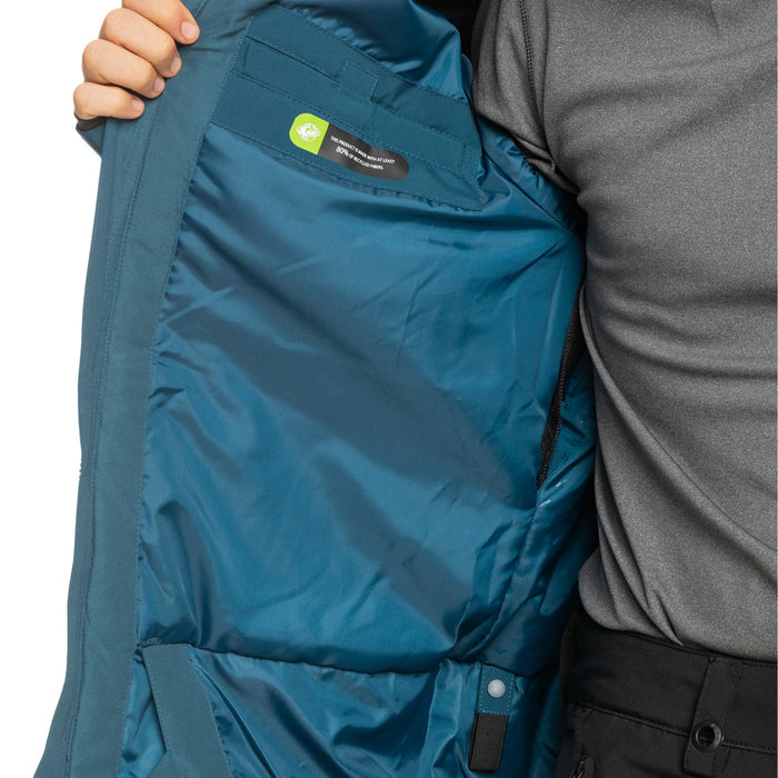 Quiksilver Mission Jacket - Men's Majolica Blue