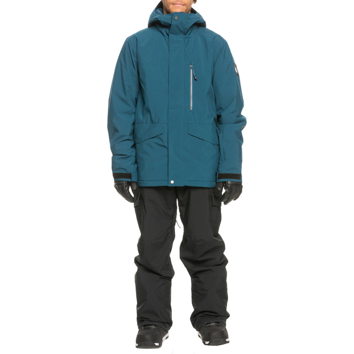 Quiksilver Mission Jacket - Men's Majolica Blue