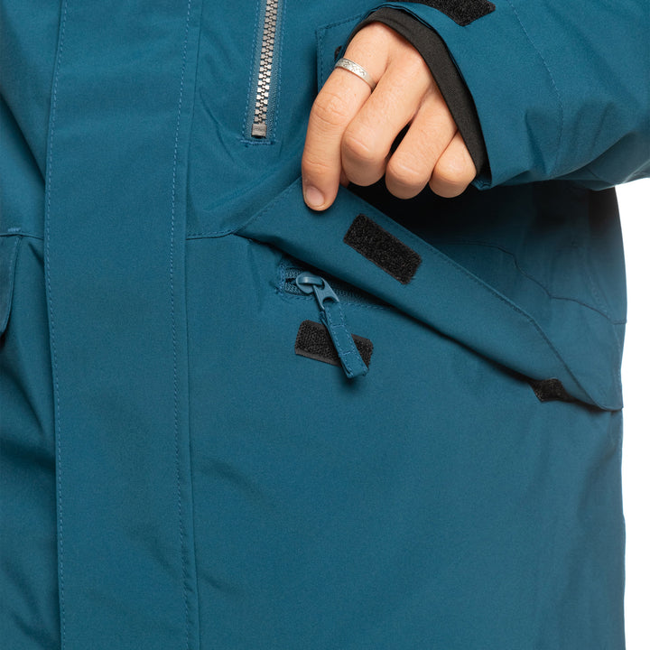 Quiksilver Mission Jacket - Men's Majolica Blue