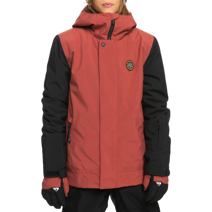 Quiksilver Ridge Jacket - Kids' Marsala