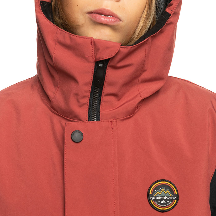 Quiksilver Ridge Jacket - Kids' Marsala