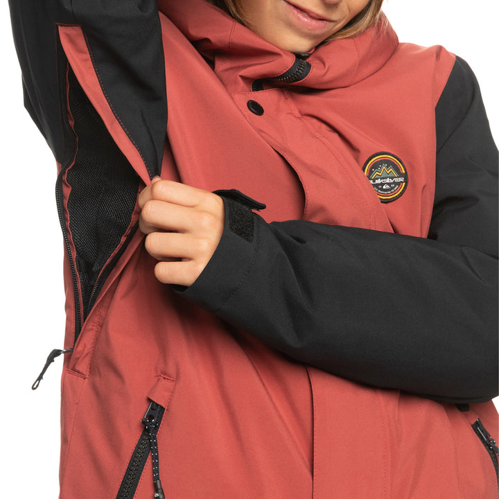 Quiksilver Ridge Jacket - Kids' Marsala