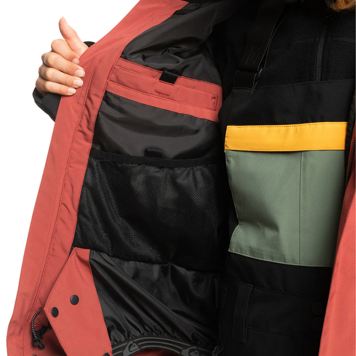 Quiksilver Ridge Jacket - Kids' Marsala