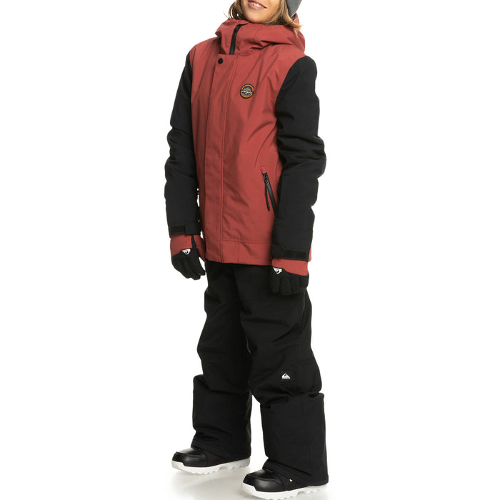 Quiksilver Ridge Jacket - Kids' Marsala