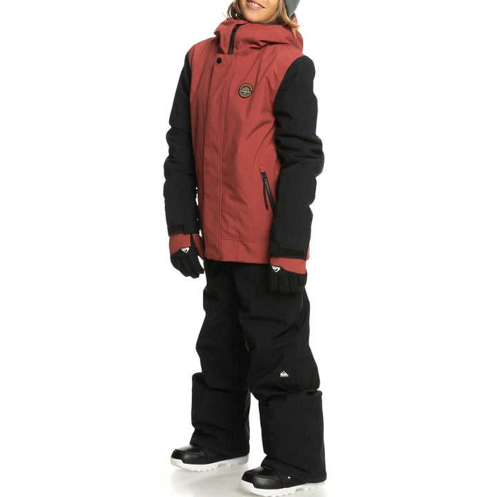 Quiksilver Ridge Jacket - Kids' Marsala