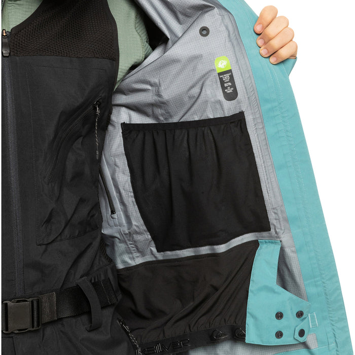 Quiksilver HLPRO T Rice GORE-TEX 3L jacket - Men's Brittany Blue