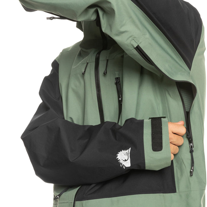 Quiksilver HLPRO Carlson GORE-TEX 3L Jacket - Men's Laurel Wreath