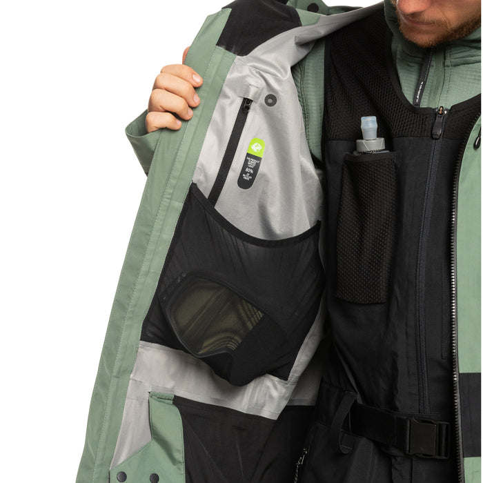 Quiksilver HLPRO Carlson GORE-TEX 3L Jacket - Men's Laurel Wreath