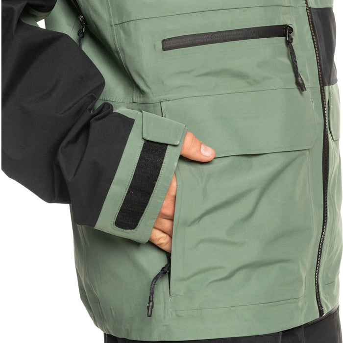 Quiksilver HLPRO Carlson GORE-TEX 3L Jacket - Men's Laurel Wreath