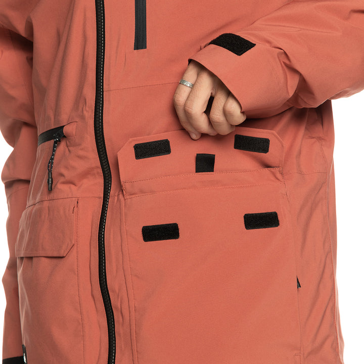 Quiksilver Carlson Stretch Quest Jacket - Men's Marsala