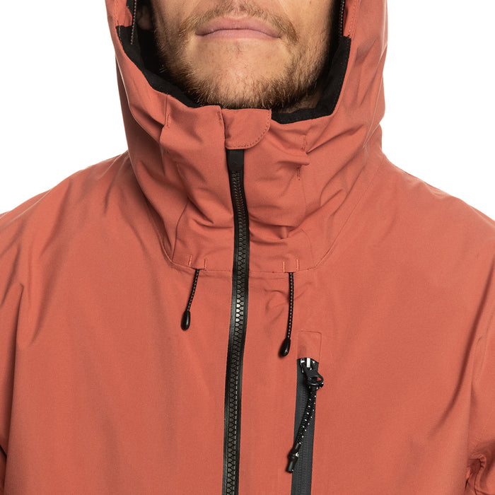 Quiksilver Carlson Stretch Quest Jacket - Men's Marsala