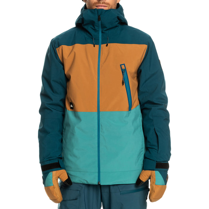 Quiksilver Sycamore Jacket - Men's Majolica Blue