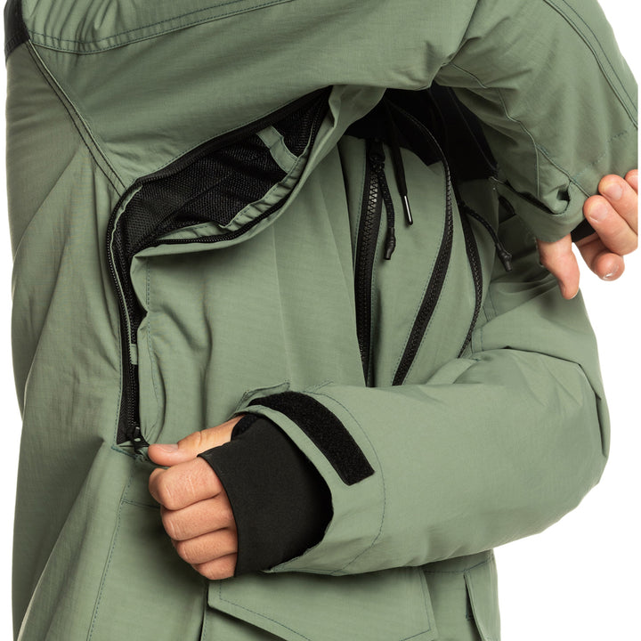 Quiksilver Fairbanks Jacket - Men's Laurel Wreath