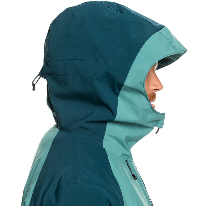 Quiksilver Mission Block Jacket - Men's Brittany Blue
