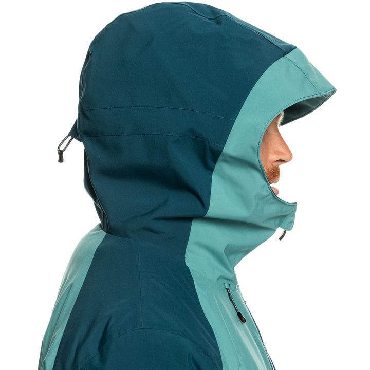 Quiksilver Mission Block Jacket - Men's Brittany Blue