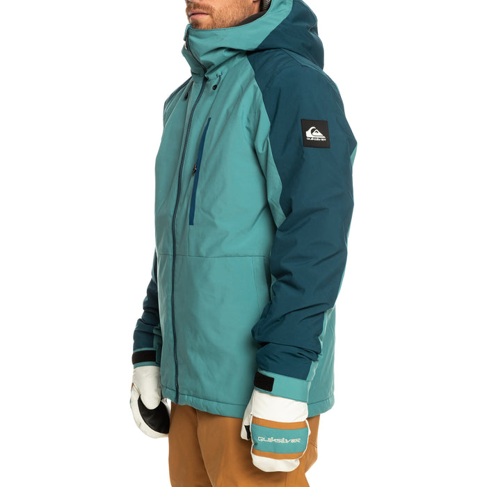 Quiksilver Mission Block Jacket - Men's Brittany Blue