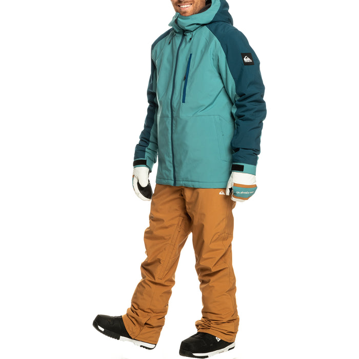 Quiksilver Mission Block Jacket - Men's Brittany Blue