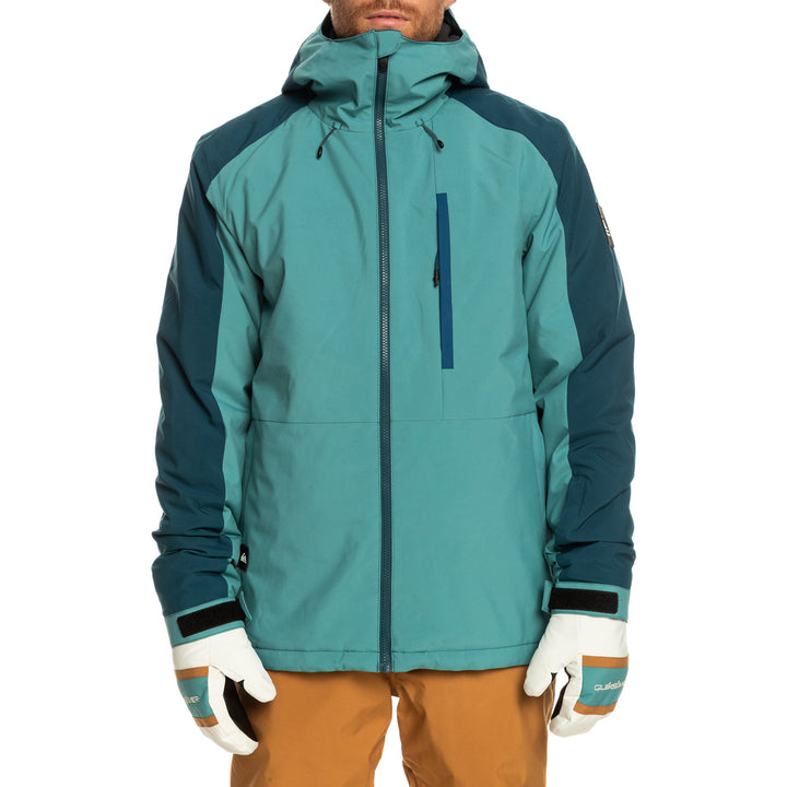 Quiksilver Mission Block Jacket - Men's Brittany Blue
