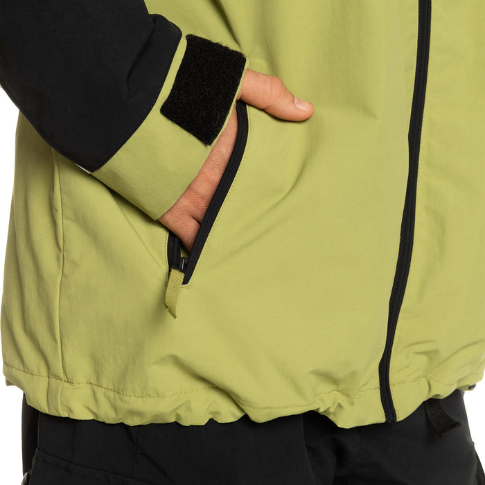 Quiksilver Live Wire Jacket - Men's Green Olive