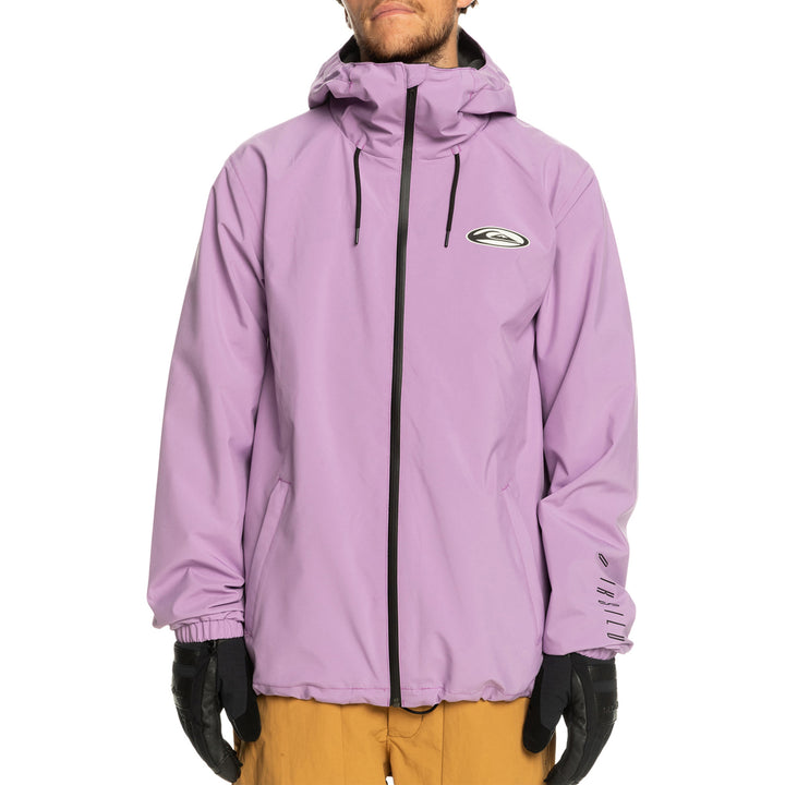 Quiksilver High In The Hood Jacket - Men's Regal Orchid