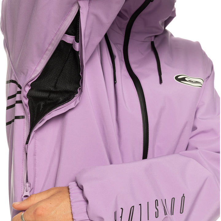 Quiksilver High In The Hood Jacket - Men's Regal Orchid
