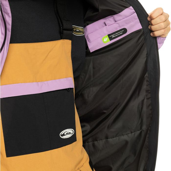 Quiksilver High In The Hood Jacket - Men's Regal Orchid