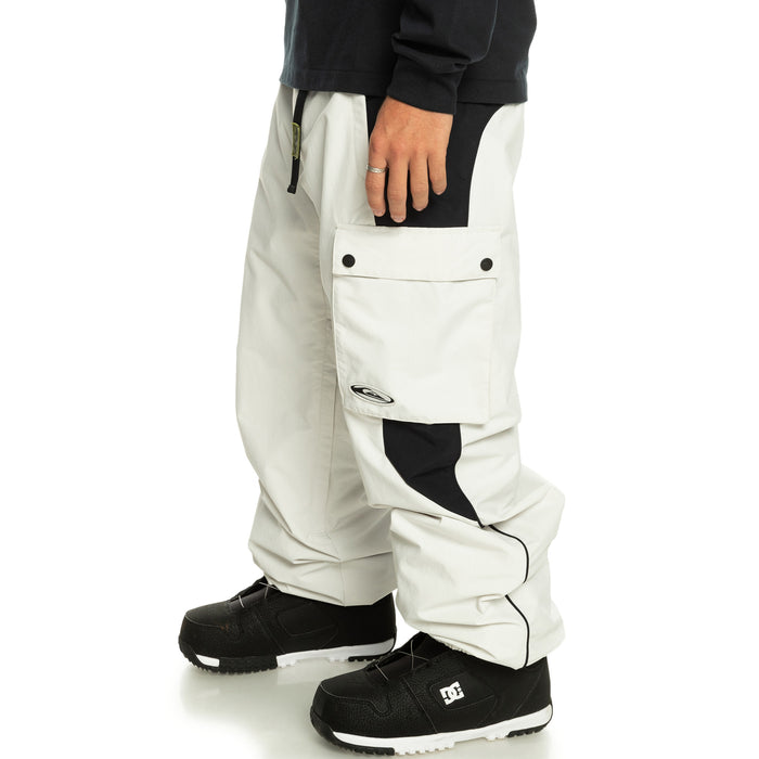 Quiksilver Snow Down Cargo Pants - Men's Nimbus Cloud