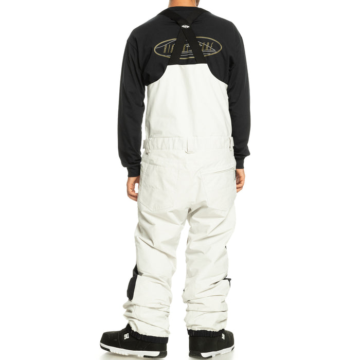 Quiksilver Fly High Bib Pants - Men's Nimbus Cloud