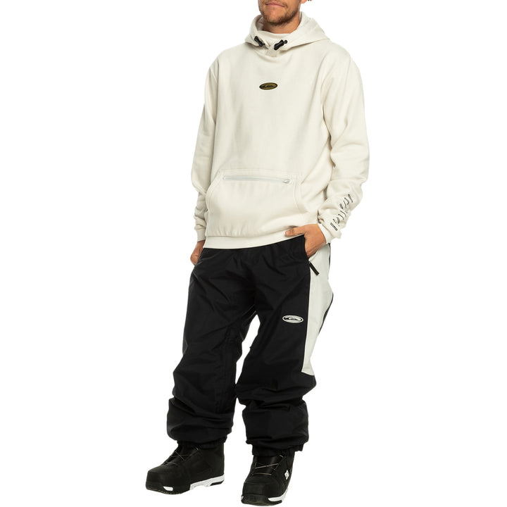 Quiksilver Big Logo Tech Hoodie - Men's Nimbus Cloud