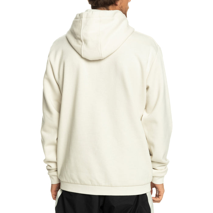 Quiksilver Big Logo Tech Hoodie - Men's Nimbus Cloud
