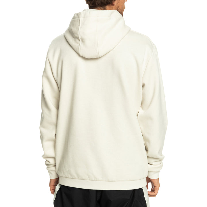 Quiksilver Big Logo Tech Hoodie - Men's Nimbus Cloud