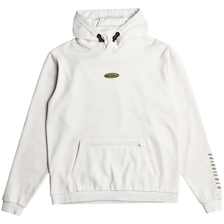 Quiksilver Big Logo Tech Hoodie - Men's Nimbus Cloud